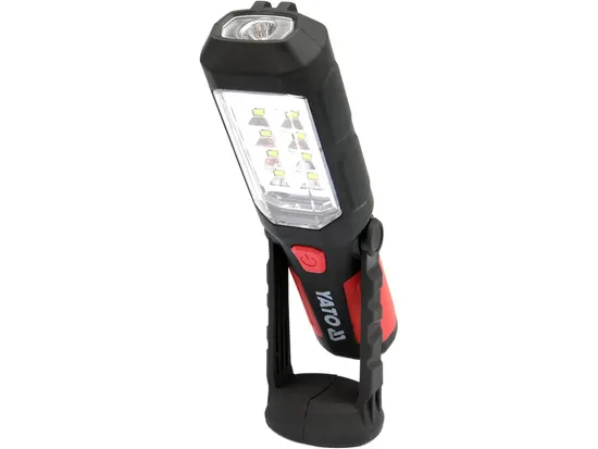 Ліхтар LED на батарейки 3Х АА, 8 + 1 діод , гак + магніт , 3 режими світла [50]