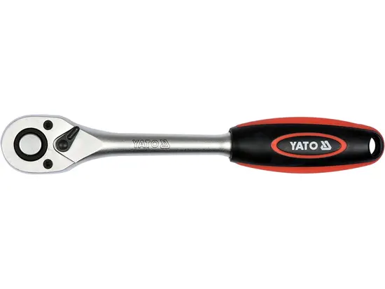 Тріщатка YATO : квадрат 1/2", L= 265 мм, 72T [6/24]