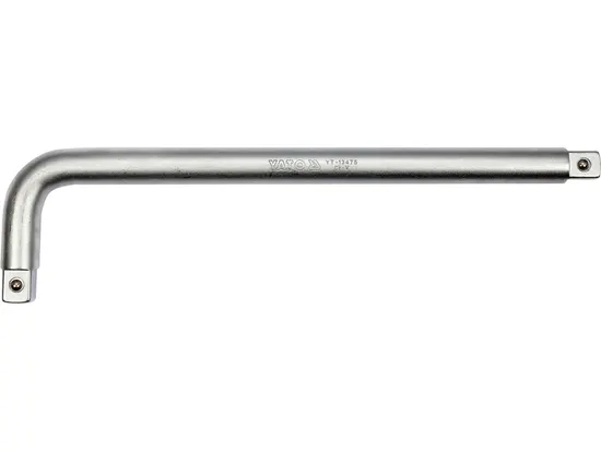 Вороток L - подібний YATO : CrV, квадрат 3/4", L= 400х100 мм [2/8/480]