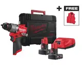 Дриль-шуруповерт акумуляторна безщіткова ударна MILWAUKEE M12 FPD2MC-602X — Photo 2
