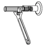 Знаряддя для викручування ніпелів YATO 3/8", 1/2", 3/4", 3 елем. [6/24] — Photo 6