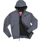 Куртка (толстовка) з електропідігрівом акумуляторна MILWAUKEE, M12 HH GREY3-0 (XL), сіра — Photo 23