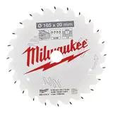 Диск пиляльний PFTE THIN KERF MILWAUKEE, діаметр 165х20х1,6мм, 24 зуб. — Photo 3