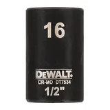 Головка торцева ударна коротка IMPACT DeWALT DT7534 — Photo 2