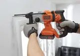 Перфоратор акумуляторний BLACK+DECKER BCD900D1S — Photo 24