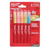 Набір текстмаркерів InkZAll MILWAUKEE, кольорові, (5шт) — Photo 16