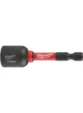 Торцевая головка 1/4 дюйма, шестигранная, 12 мм Shockwave, ударопрочная Milwaukee 4932492442 — Photo 3