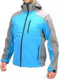 Куртка робоча SOFTSHELL з прикріпн капюшоном YATO розм S, синьо-сіра, 3 кишені, 96% поліес і 4% спан — Photo 11