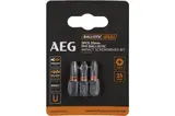 Біта ударна AEG AAK253PH1, PH1, 25мм (3шт) — Photo 2