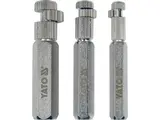 Знаряддя для викручування ніпелів YATO 3/8", 1/2", 3/4", 3 елем. [6/24] — Photo 7