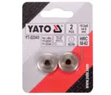 Різці дискові YATO Ø= 18,5/ 6 мм, t= 4,8 мм до труборізів YT-22341,-22342, 2 шт [24/144] — Photo 4