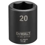 Головка торцева ударна коротка IMPACT DeWALT DT7538 — Photo 2