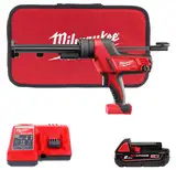 Пістолет для герметиків акумуляторний MILWAUKEE, C18 PCG/310C-201В, 310мл (+тримач картріджа, в сумці для інструментів) — Photo 4