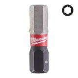 Біта SHOCKWAVE MILWAUKEE, Hex6, 25мм, (2шт) — Photo 2