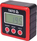 Кутомір електронний YATO; діапазон 4х 0-90° з живленням від 2 батарейок 1,5 В тип ААА [9] — Photo 8