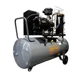 Гвинтовий повітряний компресор 200 л GTM DLG5.5V/inv масляний 380В/інвертор (DLG5.5V/inv) — Photo 4