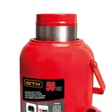 Домкрат гідравлічний пляшковий 50т GTM TH95004 — Photo 4