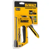 Степлер MULTI TACKER 5 в 1 скоби тип A, G, H 6-14мм, цвяхи J 12, 15 мм. DeWALT DWHT0-TR510 — Photo 7