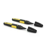 Набор з двох плоских маркерів FatMax® з плоским наконечником і стійким чорним чорнилом STANLEY 0-47-314 — Photo 3
