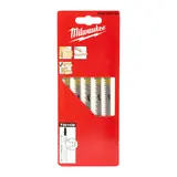 Полотна для лобзика T301CD MILWAUKEE, 105мм/ крок зуба 3,0мм, (5шт), (деревина, чистий різ) — Photo 3