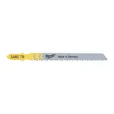 Полотна для лобзика T101BR MILWAUKEE, 75 мм/ крок зуба 2,5 мм, (5шт), (зворотній різ) — Photo 5