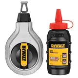 Шнур розмічальний довжиною 30 м в комплекті з крейдяним порошком DeWALT DWHT47408-0 — Photo 4