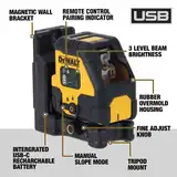 Рівень лазерний лінійний DeWALT DCLE14201GB — Photo 15