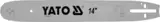 Шина для пили YATO l= 14"/ 36 см (60 ланок)0,325" (8,25 мм).Т0,058" (1,5 мм)-YT-84940, YT-84963 [20] — Photo 2