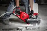 Машина відрізна акумуляторна безщіткова MILWAUKEE, M18 FCOS230-121, діаметр 230мм (зарядний пристрій М12-18 FC, 1 акумулятор М18 — Photo 33