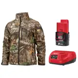 Куртка з підігрівом MILWAUKEE, M12 HJCAMO6-201(L), камуфляжна (розмір L) (+зар.пр., 1 акум.Х 2Аг) — Photo 14