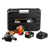 Акумуляторна болгарка GTM AGC18/125BL безщіткова — Photo 4