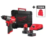 Дриль-шуруповерт акумуляторна безщіткова ударна MILWAUKEE M12 FPD2MC-602X — Photo 3