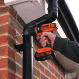 Дриль акумуляторний ударний BLACK+DECKER BDCH188N — Photo 9