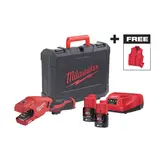Труборіз акумуляторний по нержавіючій сталі MILWAUKEE M12 PCSSMC-202C + жилет — Photo 3