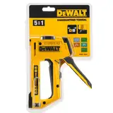 Степлер MULTI TACKER 5 в 1 скоби тип A, G, H 6-14мм, цвяхи J 12, 15 мм. DeWALT DWHT0-TR510 — Photo 6
