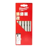 Полотна для лобзика T101BR MILWAUKEE, 105 мм/ крок зуба 2,5 мм, (5шт), (зворотній різ) — Photo 3