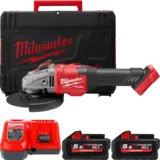 Шліфмашина кутова - болгарка акумуляторна безщіткова MILWAUKEE, M18 FHSAG125XB-552X, діаметр 125мм — Photo 12