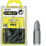 Біта з шестигранним хвостовиком 1/4 під шліц Ph2 довжиною 25 мм STANLEY 1-68-946 — Photo 2