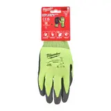 Рукавиці Hi-Vis сигнальні MILWAUKEE, з опором порізам 4/D рівня, розмір 11/XXL — Photo 4
