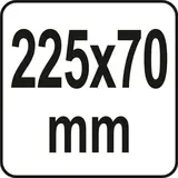 Пістолет для нанесення густих мас YATO: L= 225 мм, W= 70 мм [6] — Photo 5