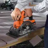 Пила дискова акумуляторна BLACK+DECKER BDCCS18N — Photo 7