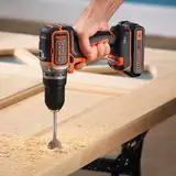 Дриль-шурупокрут акумуляторний безщітковий BLACK+DECKER BL186N — Photo 10