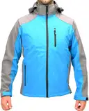 Куртка робоча SOFTSHELL з прикріпн капюшоном YATO розм S, синьо-сіра, 3 кишені, 96% поліес і 4% спан — Photo 10