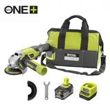 Шліфмашина кутова акумуляторна RYOBI M18 R18AG-140S — Photo 2