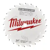 Диск пиляльний PFTE MILWAUKEE, O184х5/8"х1,6мм, 24 зуб. — Photo 3