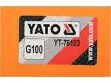 Губка абразивна, алмазна, для шліфувальна до скла, граніту, керам YATO: 90х 60х 30 мм, з гранул G100 — Photo 6