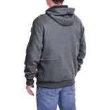 Куртка (толстовка) з електропідігрівом акумуляторна MILWAUKEE, M12 HH GREY3-0 (XL), сіра — Photo 16
