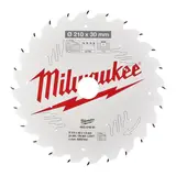 Диск пиляльний PFTE MILWAUKEE, діаметр 210х30х1,9 мм, 24 зуб. — Photo 3