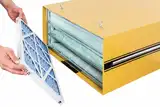 Блок фільтрації повітря POWERMATIC PM1200 : 230В 0,23(0,19)кВт. прод. 1140 1320 и 1620 м³/г. 5 мкм — Photo 12