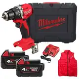 Дриль-шурупокрут з ударом акумуляторний MILWAUKEE М18 BLPDRC-402С — Photo 11